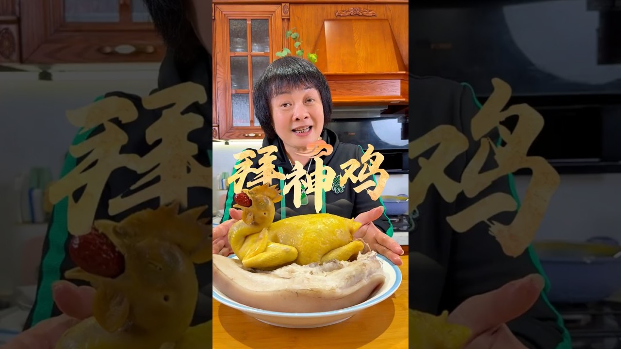🧨廣東新年【拜神鷄】點去整造型，全程技巧分享！🐓祝福大家新一年順順利利和和美美！