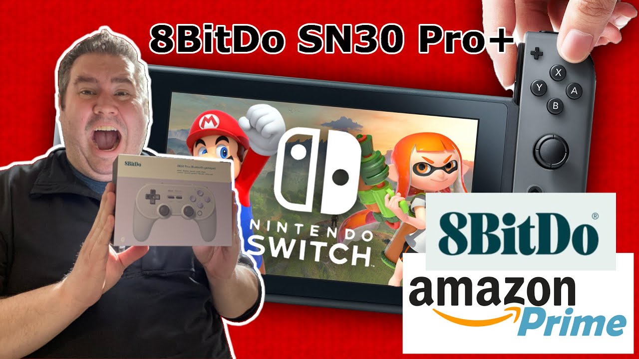 8BitDo SN30 Pro+ Nintendo Switch Controller Unboxing & Review | Amazon Buys