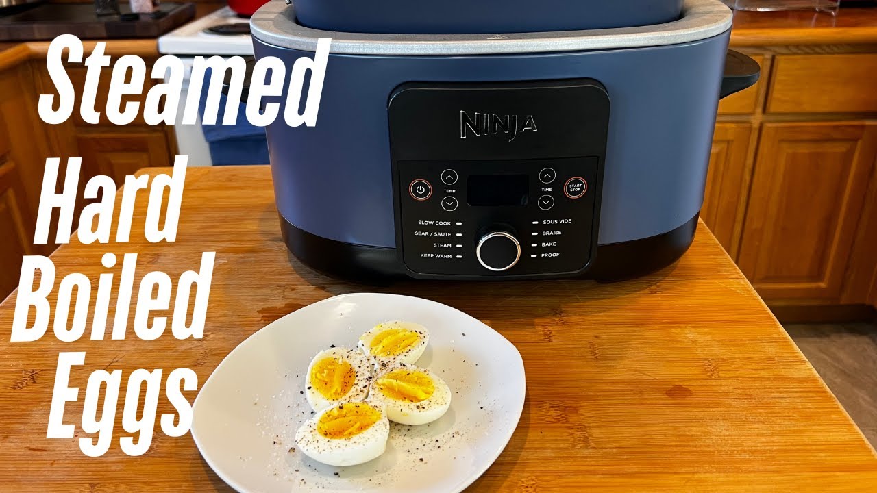 Ninja Possible Cooker Steamed Hard Boiled Eggs -