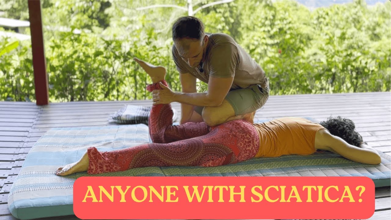 Massage for Sciatica or Piriformis Syndrome