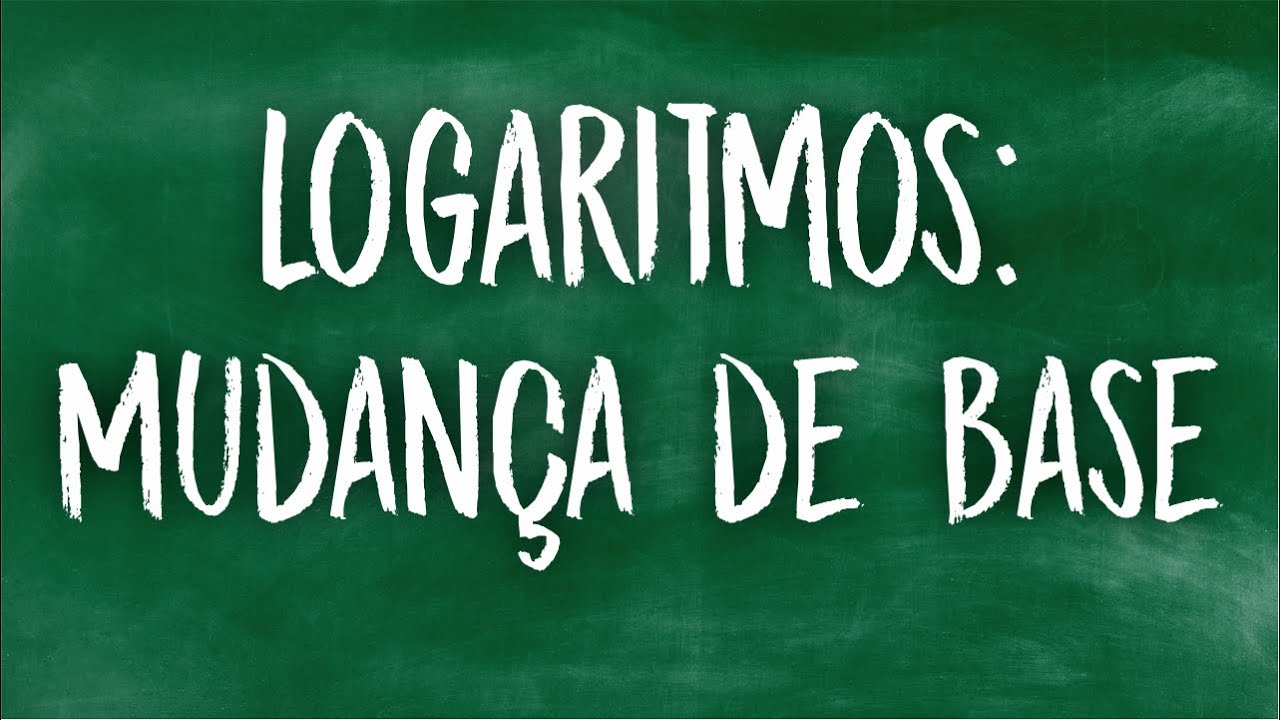 Mudan&ccedil;a de base de logaritmos