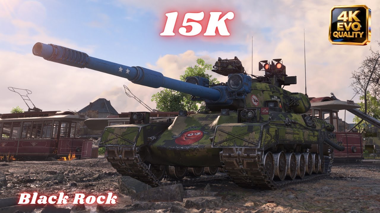 Black Rock 15K Damage 8 Kills & Black Rock  13K Damage 7 Kills World of Tanks | WOT