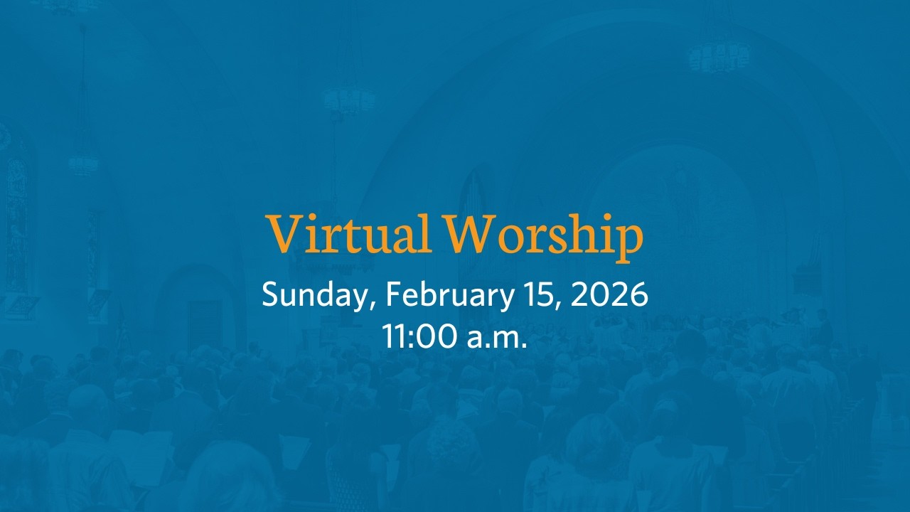 Shadyside Presbyterian Church Virtual Service - Sunday, February 15, 2026