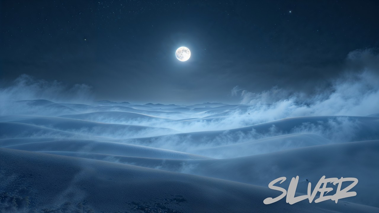 Lunar — Silver — 1 Hour of Ambient Music for Sleep, Study, Meditation & Relaxation
