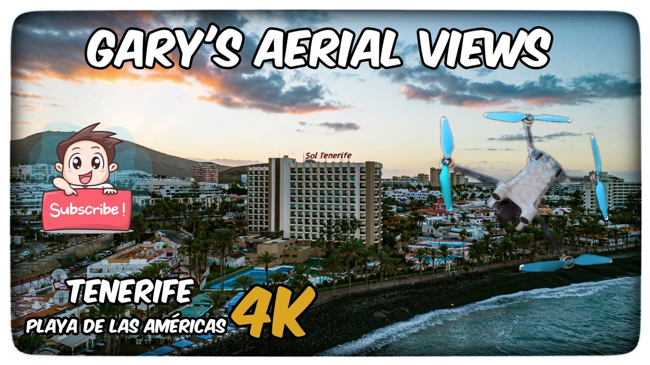 DJI MINI 3 PRO // Tenerife // Las Américas // Puerto Colon Harbour // Hotels