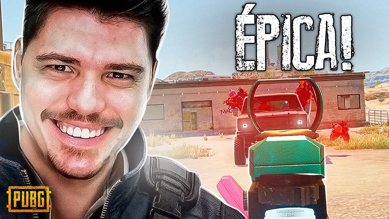 ESSA PARTIDA FOI ÉPICA DO INÍCIO AO FIM NO PUBG!