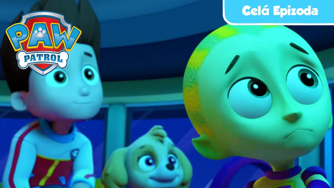 Štěňata zachrání mimozemšťana! - CELÁ EPIZODA - Tlapková Patrola PAW Patrol - pohádky pro děti