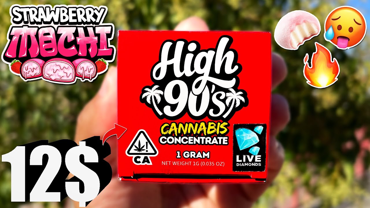 Strawberry Mochi by High 90s | Cheap  Dabs #44
