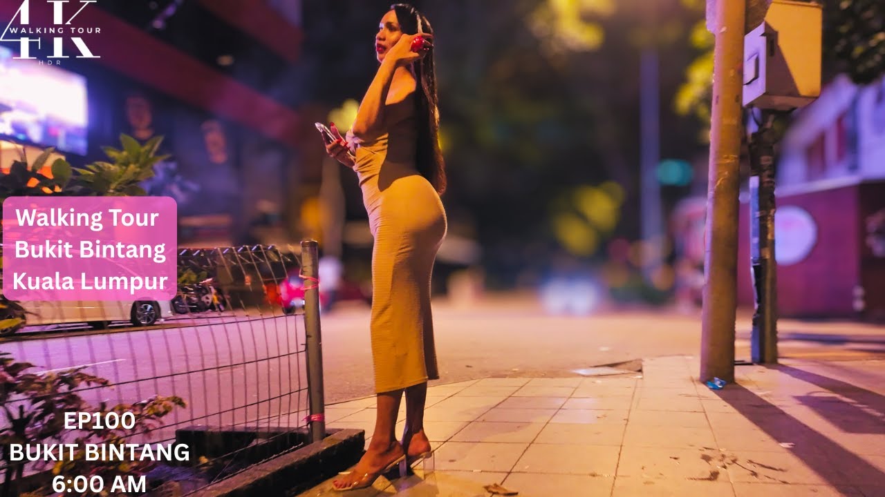 EP100 | 6AM in Bukit Bintang KL | Late Night to Morning Walk | Kuala Lumpur Nightlife | DJI Pocket 3