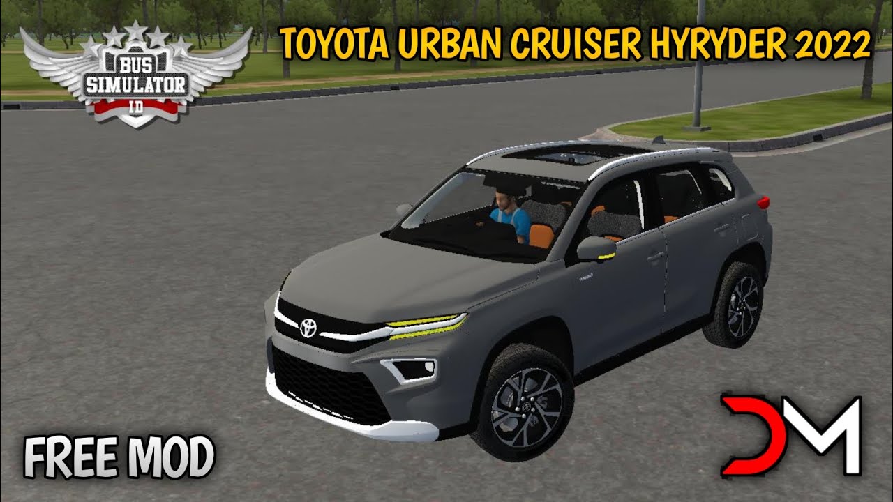 SHARE MOD TOYOTA URBAN CRUISER HYRYDER 2022 || BUSSID