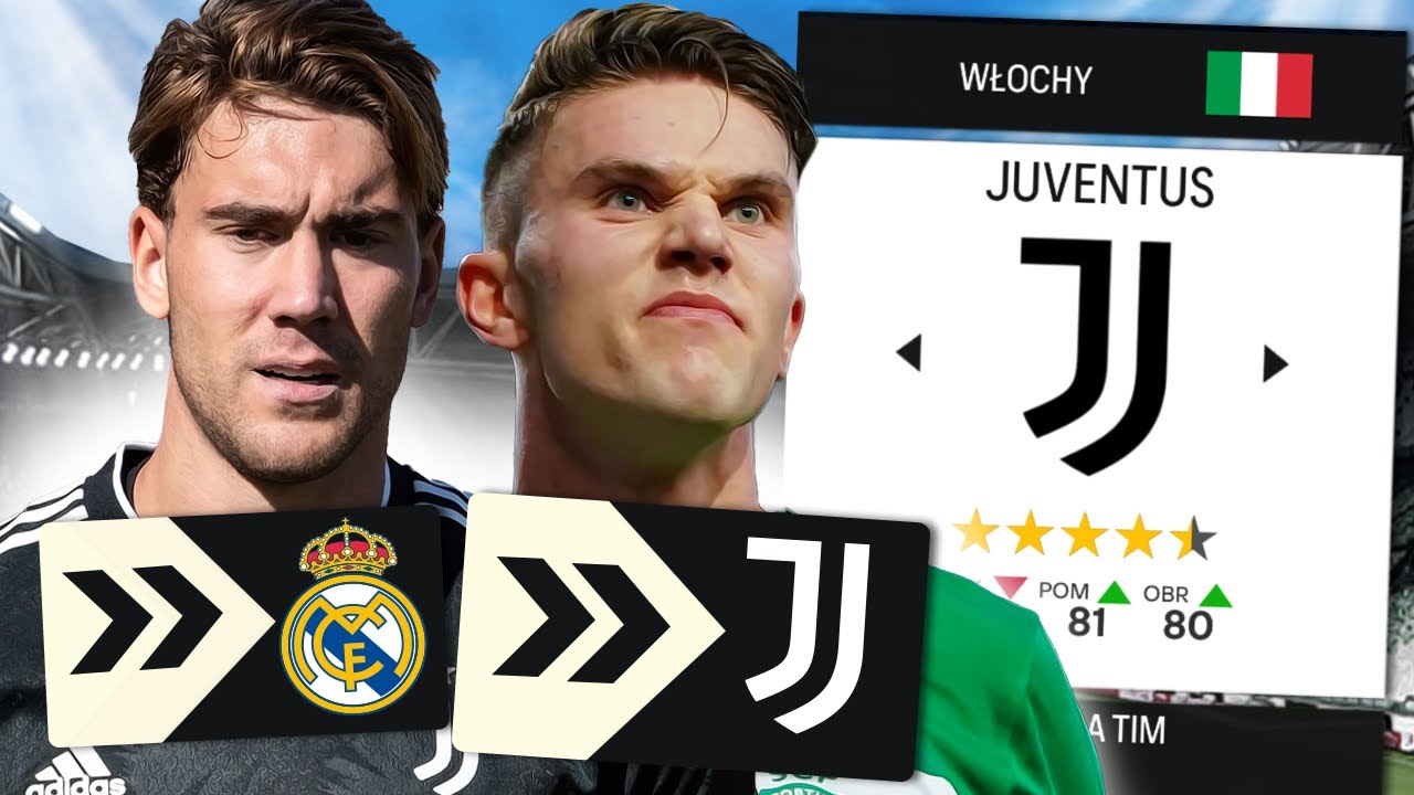 NAPRAWIŁEM JUVENTUS F.C czyli Kariera w FC24