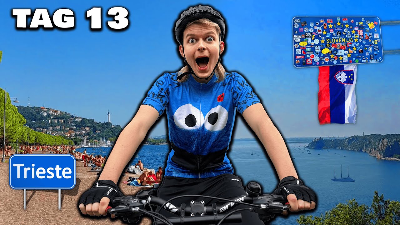Ich radel nach Slowenien! - über Grado & Trieste | Deutschland Kroatien Radtour | Tag 13