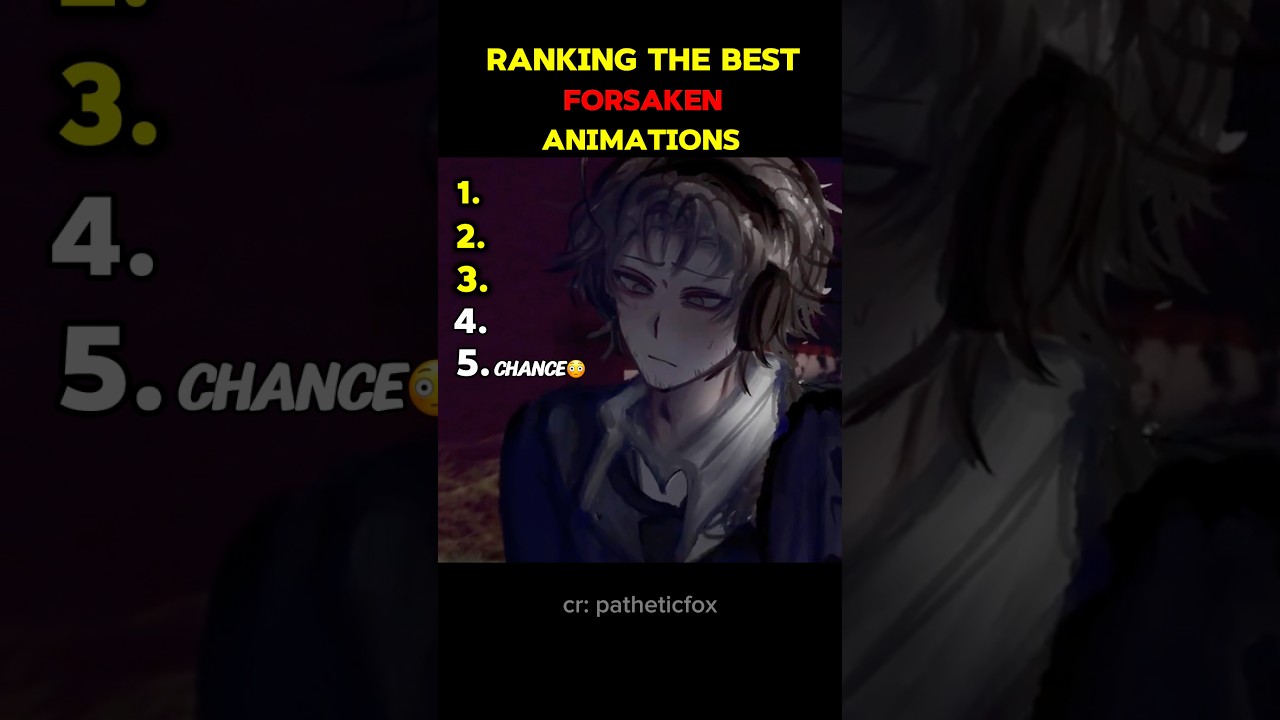 Ranking The Best Forsaken Animation s 