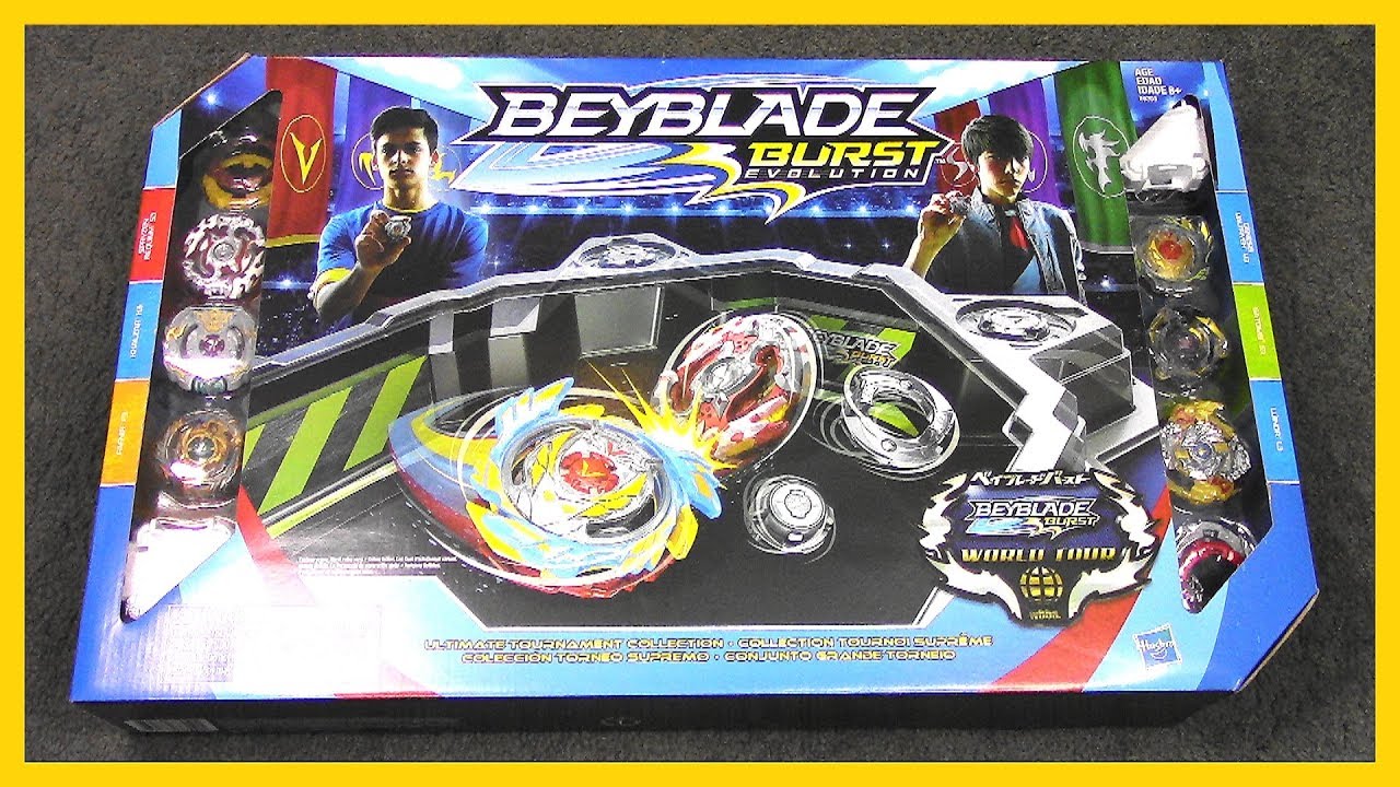 ULTIMATE TOURNAMENT COLLECTION!! Beyblade Burst Evolution SwitchStrike | Hasbro