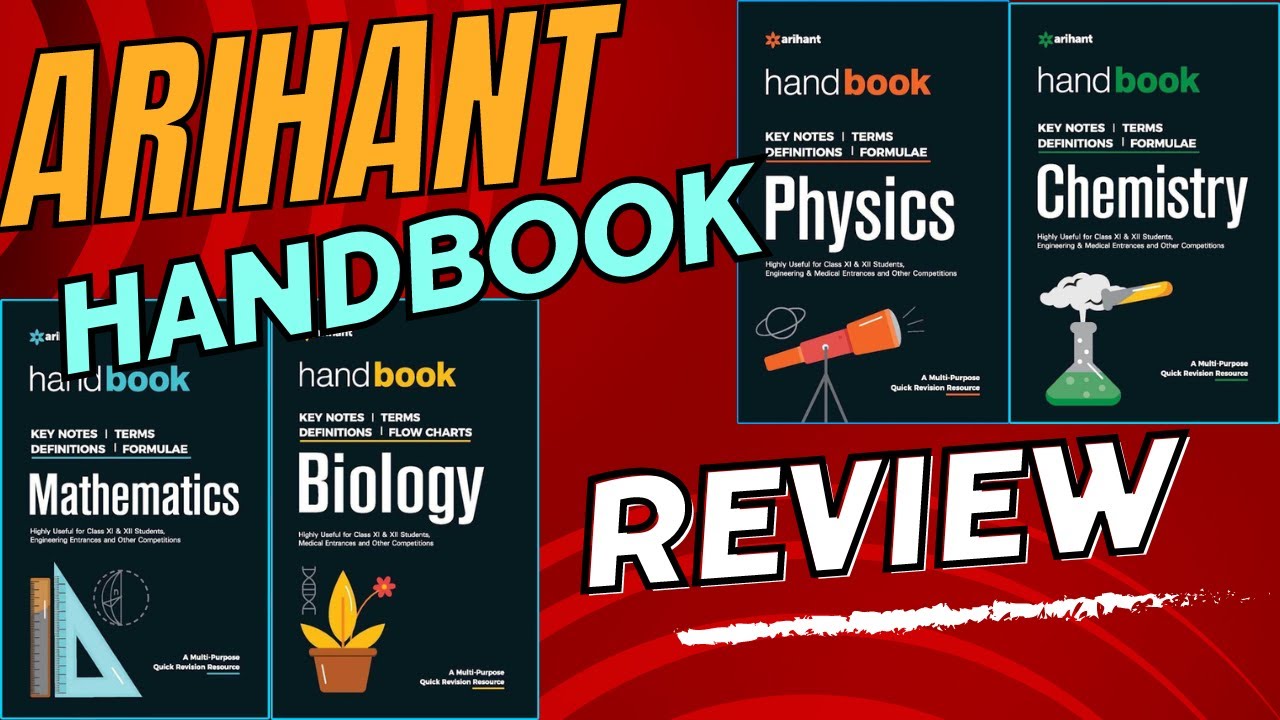 Arihant Handbook Review || JEE & NEET