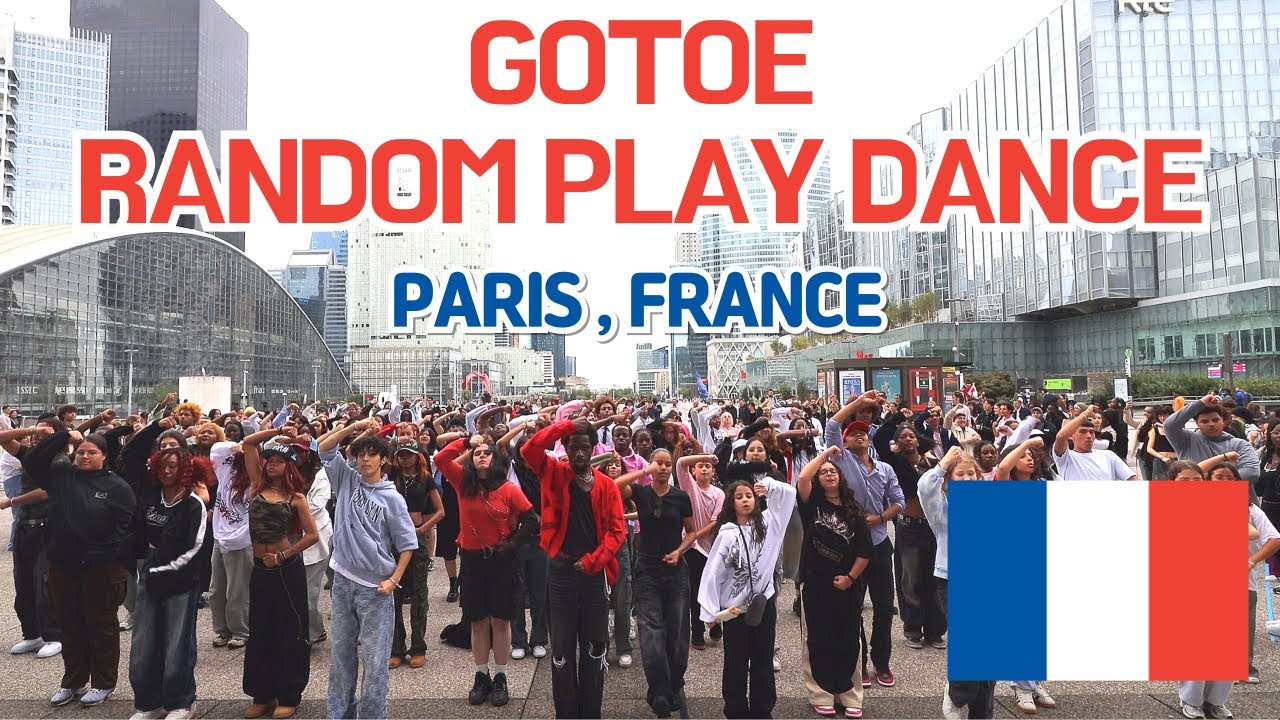 GOTOE's KPOP RANDOM PLAY DANCE in Paris, France