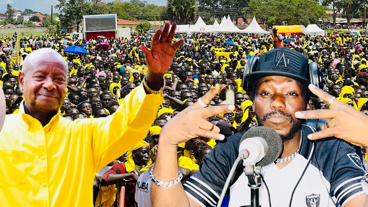 Museveni: Judah Rapknowledge gave a stunning performances in Kaunda Ground. 
