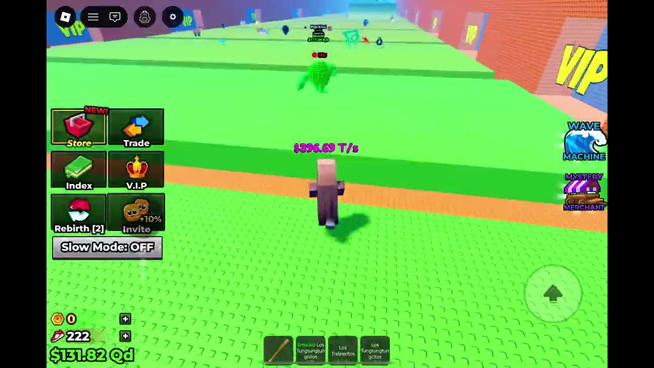 Wave a Brainrots 4 mins