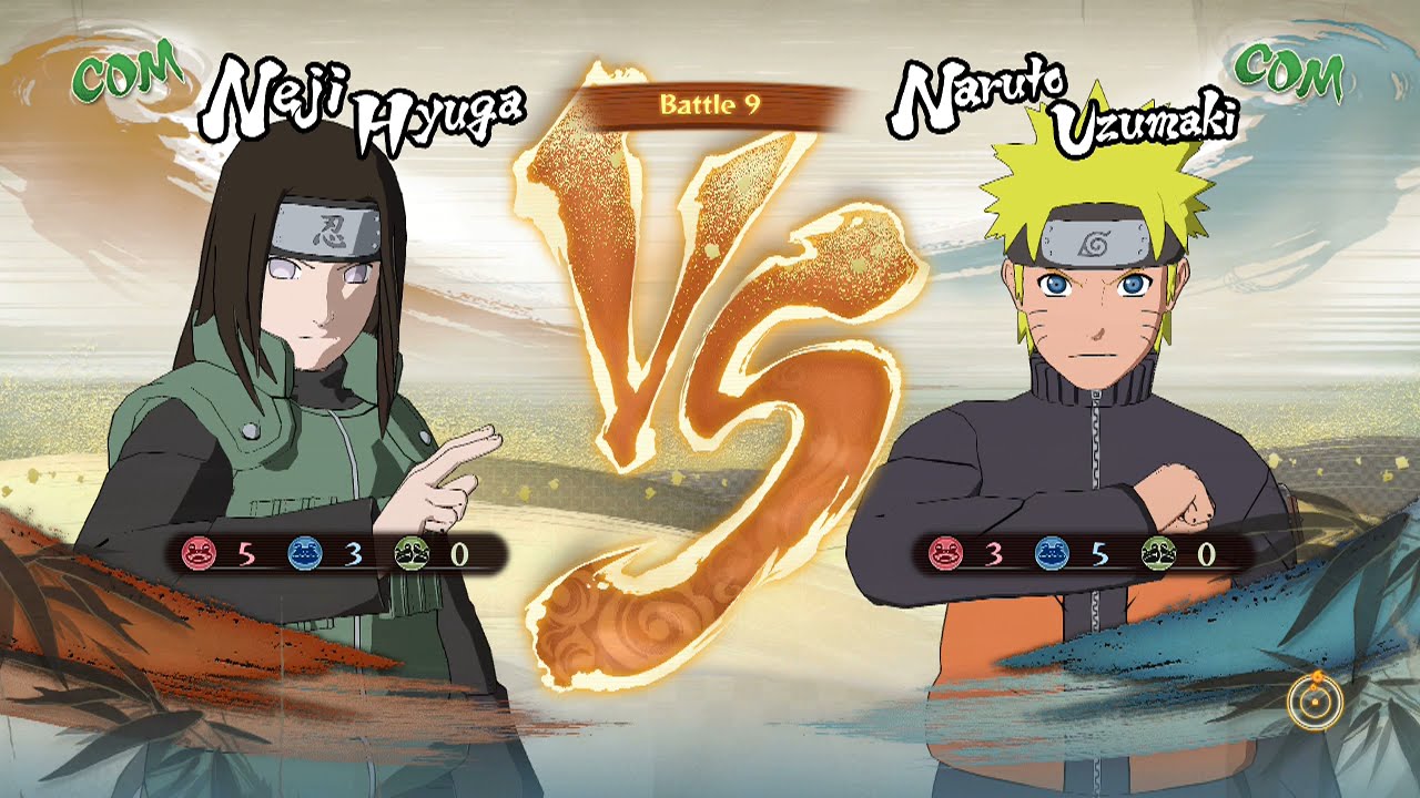 Naruto Shippuden: Ultimate Ninja Storm 4, Neji Hyuga VS Naruto Uzumaki!