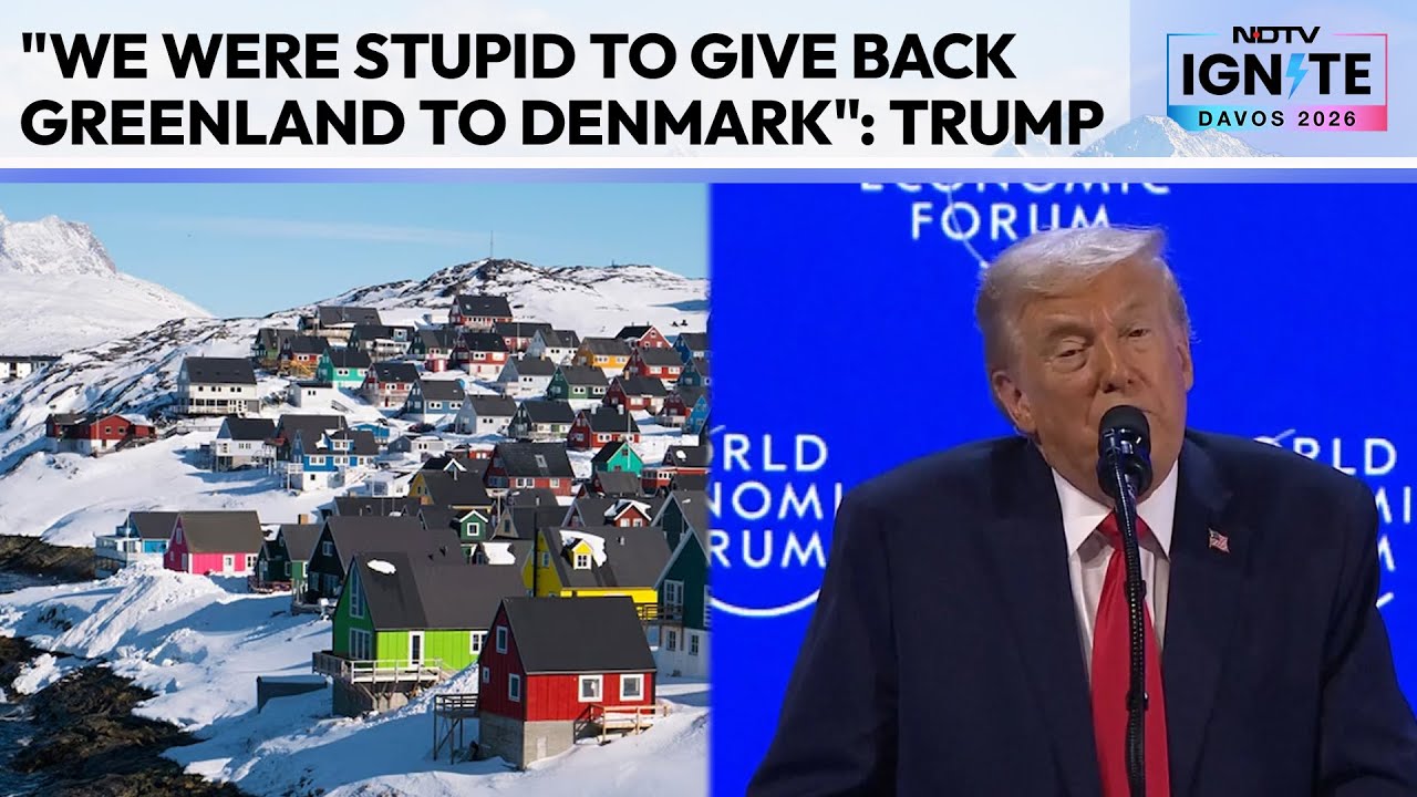 Trump In Davos: "We Were Stupid To Give Back Greenland To Denmark"