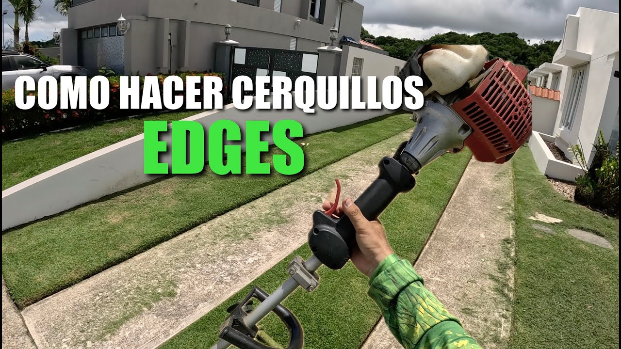 Como hacer cerquillos o Edges de la forma correcta, para evitar accidentes.