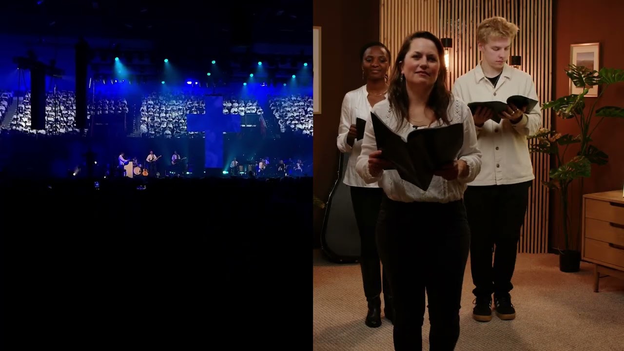 Die Chor-Choreografie vom Passionsmusical 7 Worte vom Kreuz