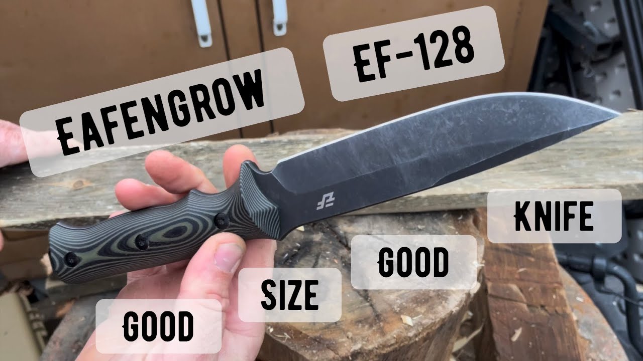 Eafengrow EF-128. A awesome all around fixed blade knife