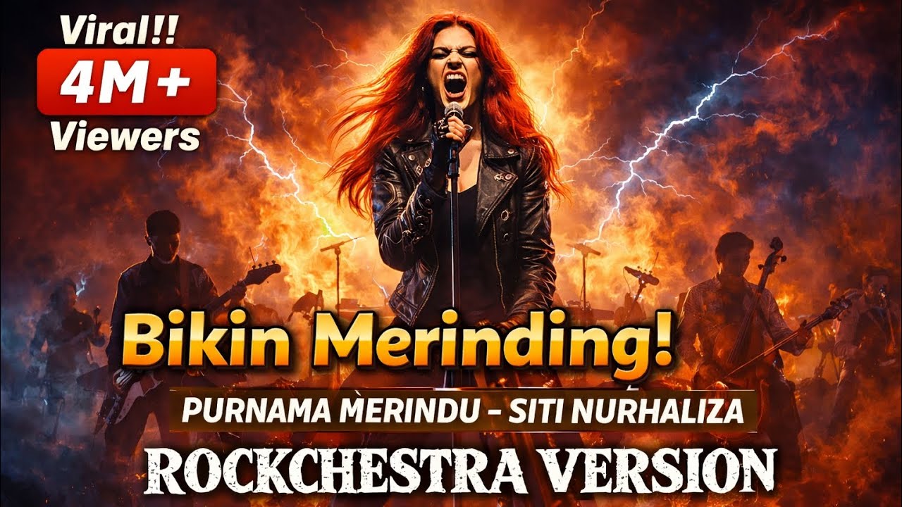 Bikin Merinding! Purnama Merindu - Siti Nurhaliza Rockchestra 