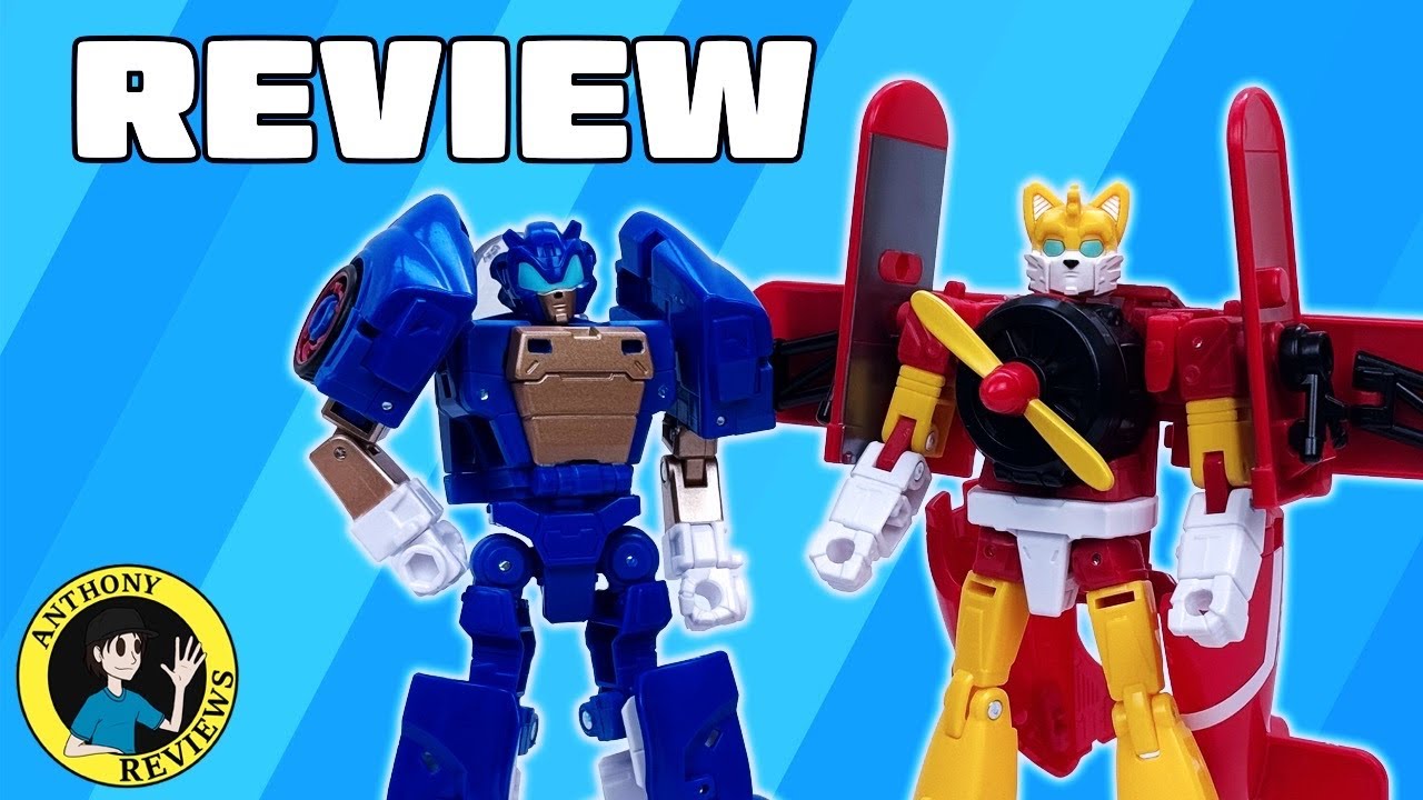 Transformers and Sonic the Hedgehog Crossover Toy Review!