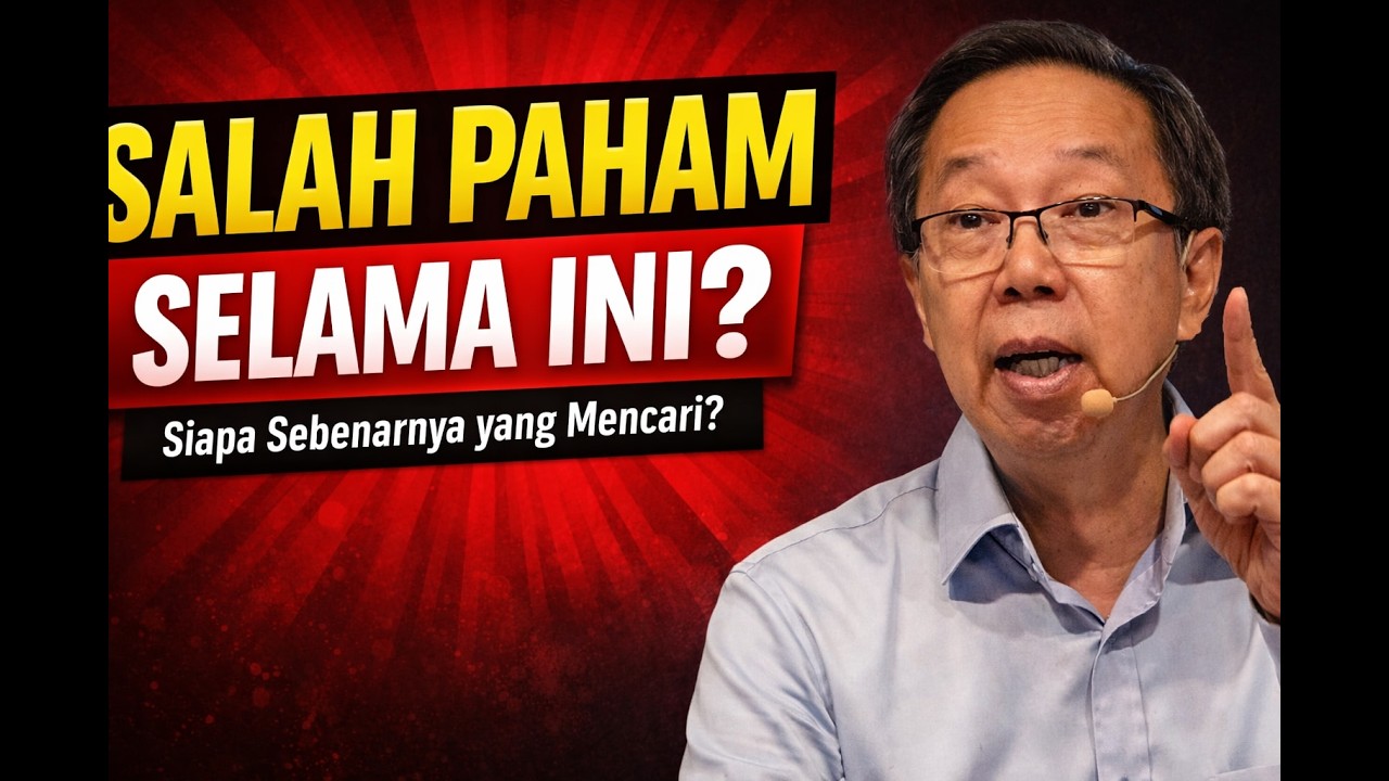 PS HARRY SUDARSONO STh -  BUKAN KITA YANG MENCARI TUHAN!  Rahasia Kasih Karunia yang Jarang Dipahami