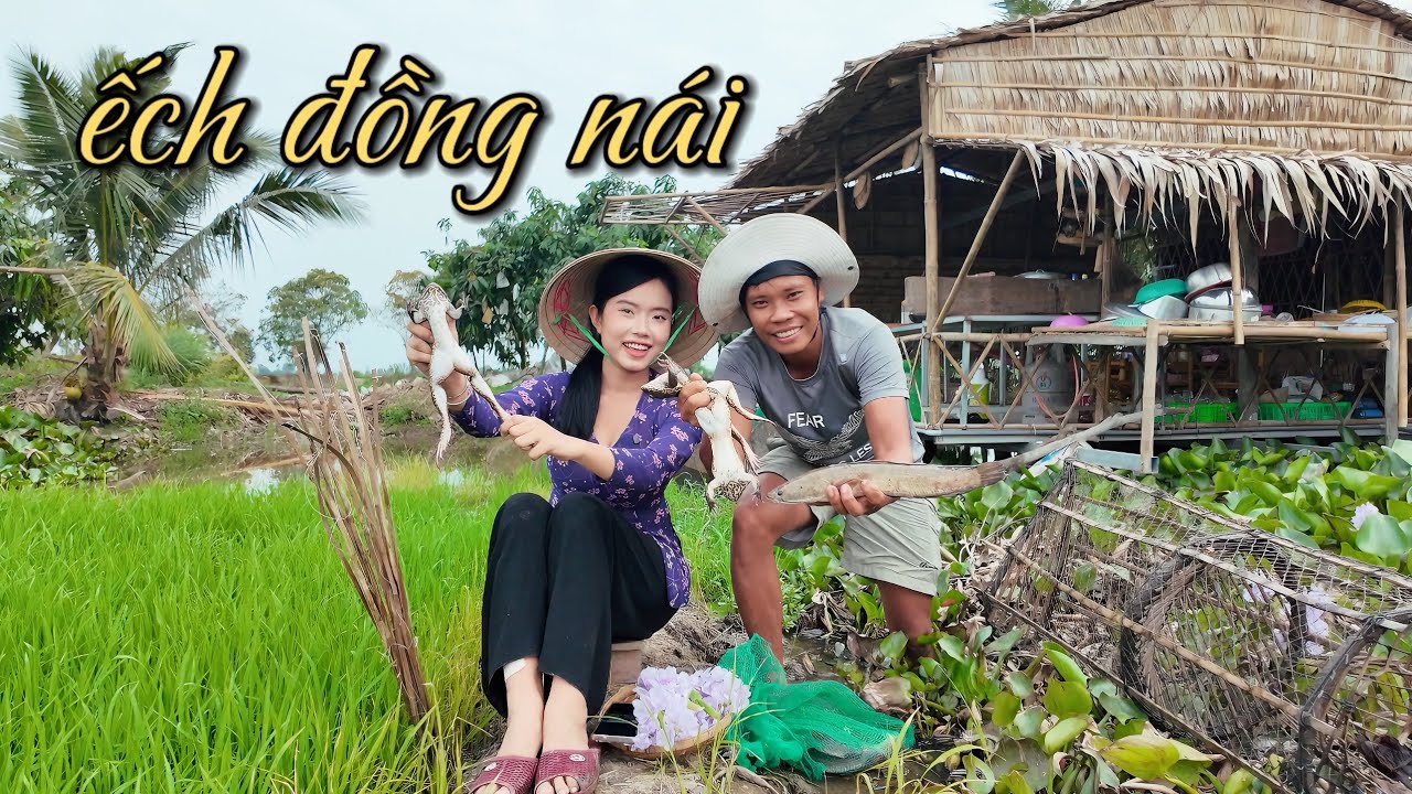 Miền Tây là chốn thân quen, đi xa thấy nhớ mối quen ân tình. Ẩm thực miền Tây ếch và cá lóc đồng