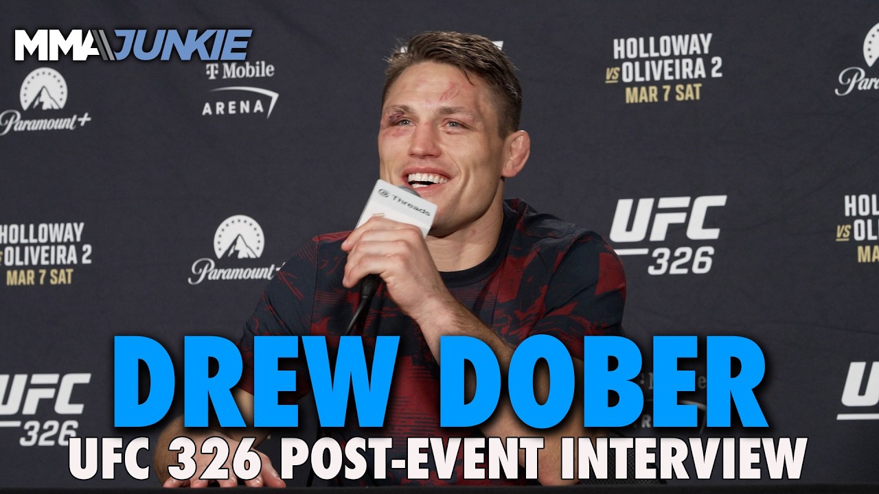 Drew Dober proud to score nasty KO of Michael Johnson, extend record | UFC 326