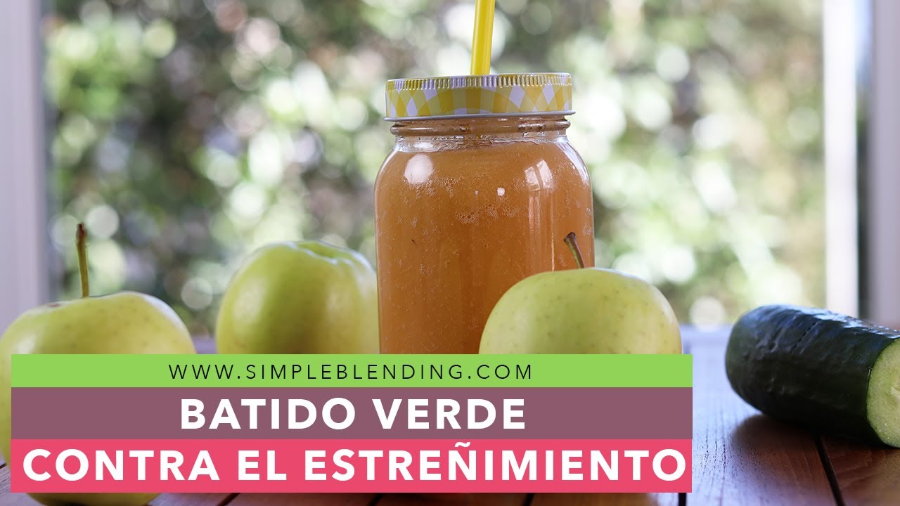 BATIDO CONTRA EL ESTREÑIMIENTO | Receta alta en fibra | Smoothie para el estreñimiento