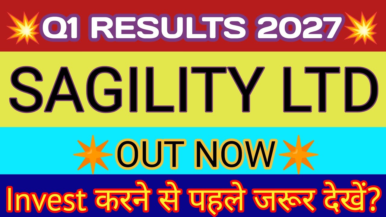 Sagility India Q1 Result🔴Sagility Result🔴Sagility Share Latest News🔴Sagility India Share Latest News