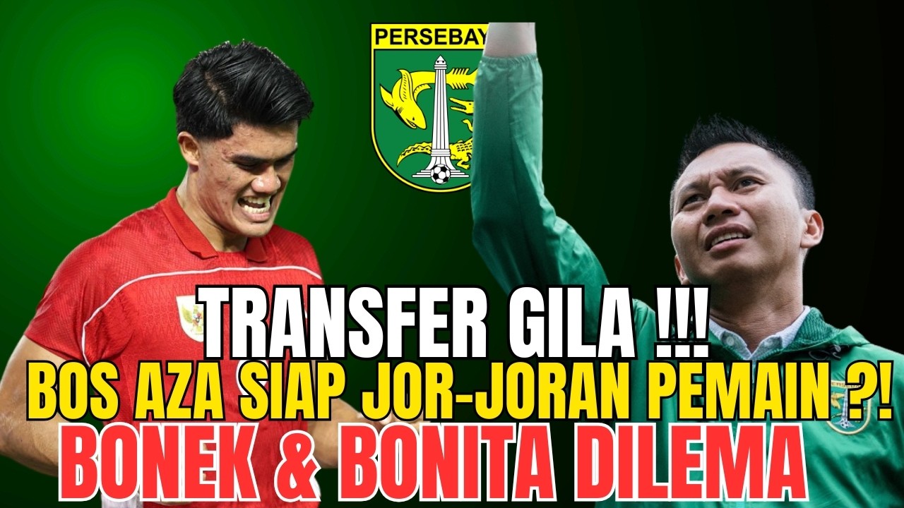 🔥 Kabar Panas Persebaya: Mega Transfer Datang, 2 Bintang Siap Angkat Kaki?