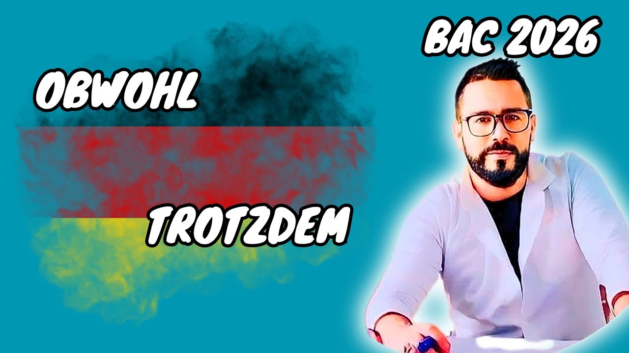  شرح Obwohl trotzdem     