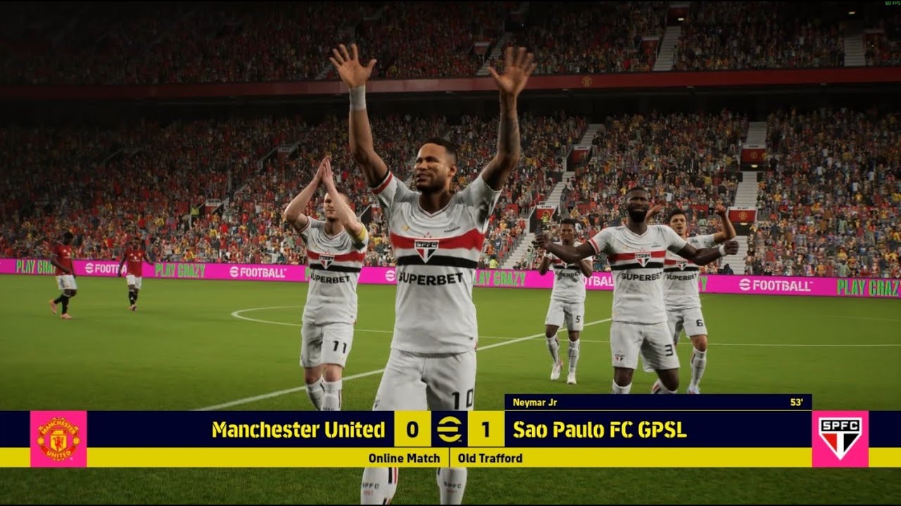 Manchester  United vs Sao Paulo || Week -  || GPSL
