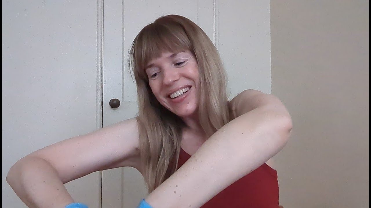 ASMR Foot Massage! (Gloves, Spray, Rollerball, Ankle and Toe Cracks)