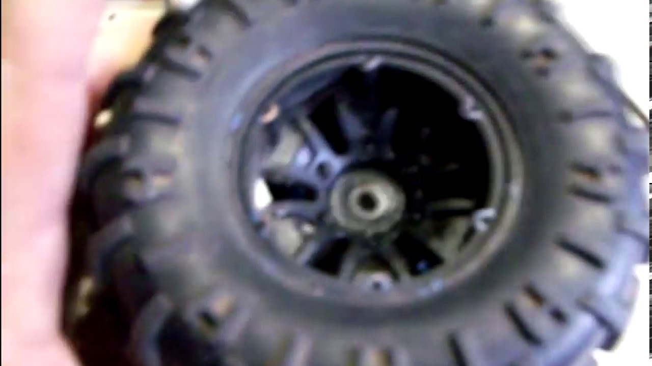 RC fun: Using BBs to weight tires on redcat RS10 Pt.1