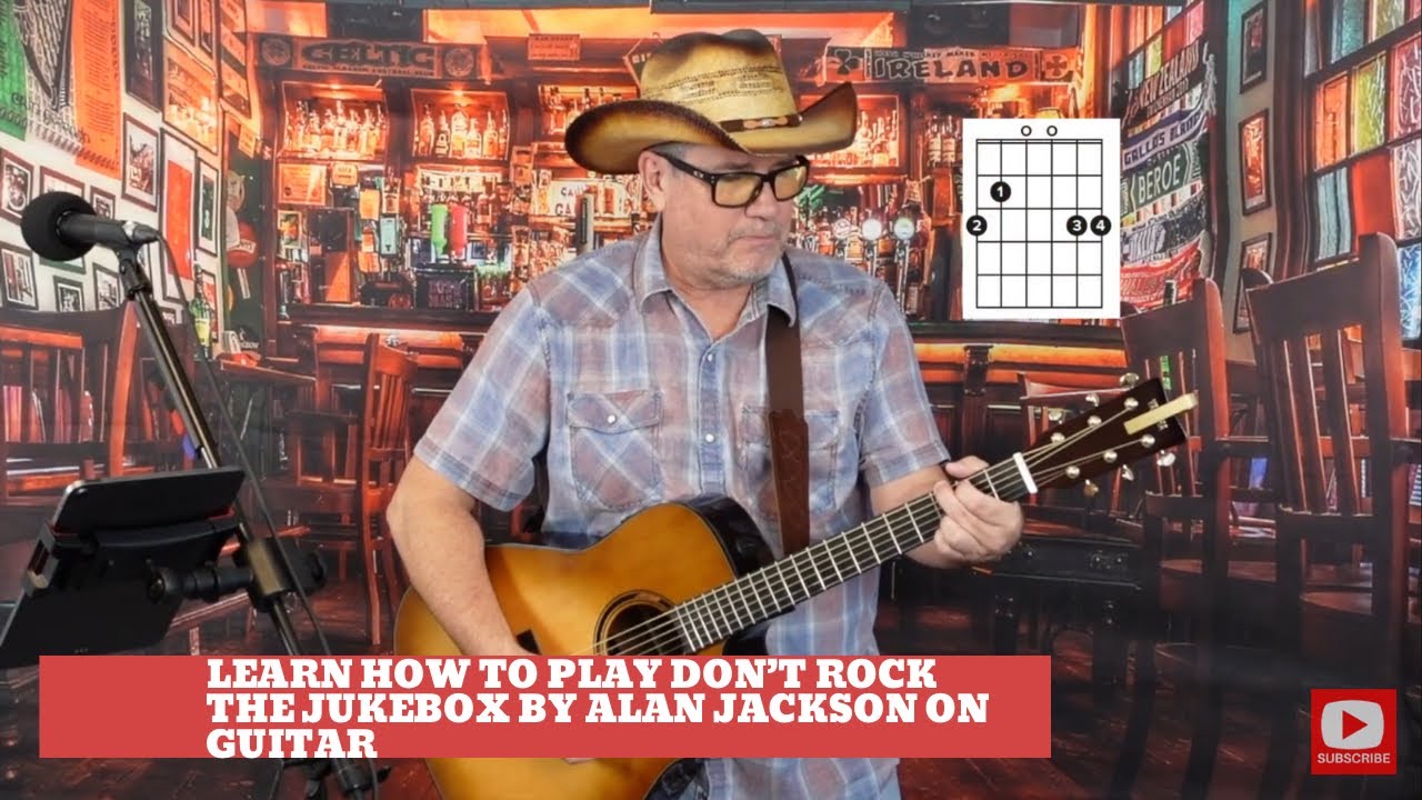 How To Play Don't Rock The Jukebox by Alan Jackson on Guitar Part 1 (Easy Guitar Lesson)