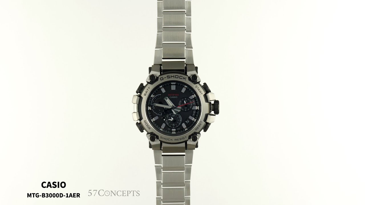 G-SHOCK MTG-B3000D-1AER Exclusive Metal Twisted &bull; Zegarek męski
