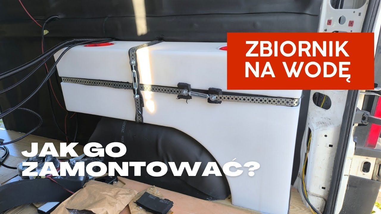 Jak zamontować zbiornik czystej wody boxer ducato