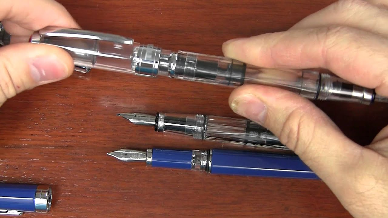 TWSBI 580, Classic, and Mini Fountain Pen Comparison