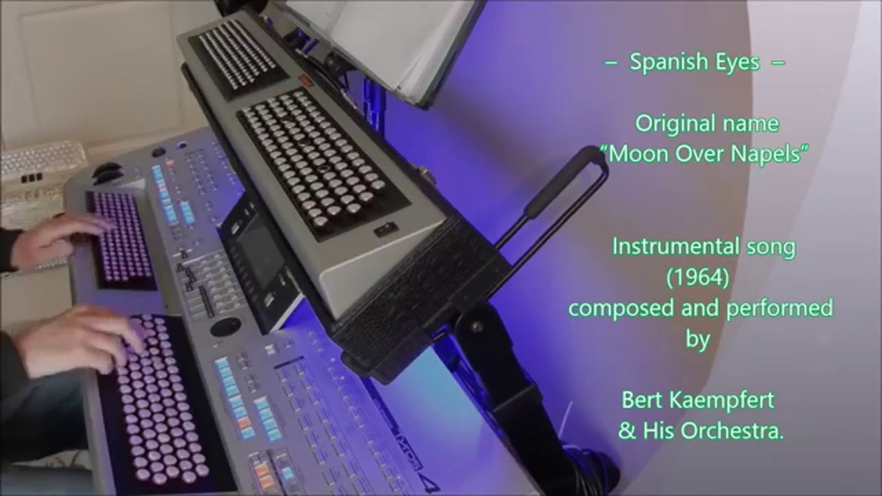 Spanish Eyes - Organ keyboard
