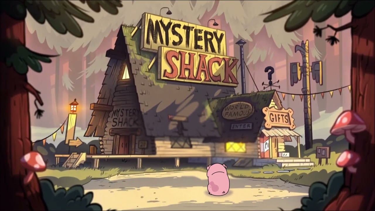 Gravity Falls Opening but with Waddles!