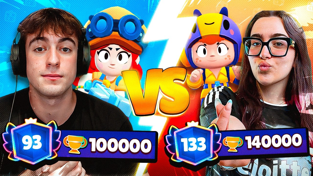 HO SFIDATO la RAGAZZA pi&ugrave; FORTE al MONDO in SHOWDOWN su BRAWL STARS!!