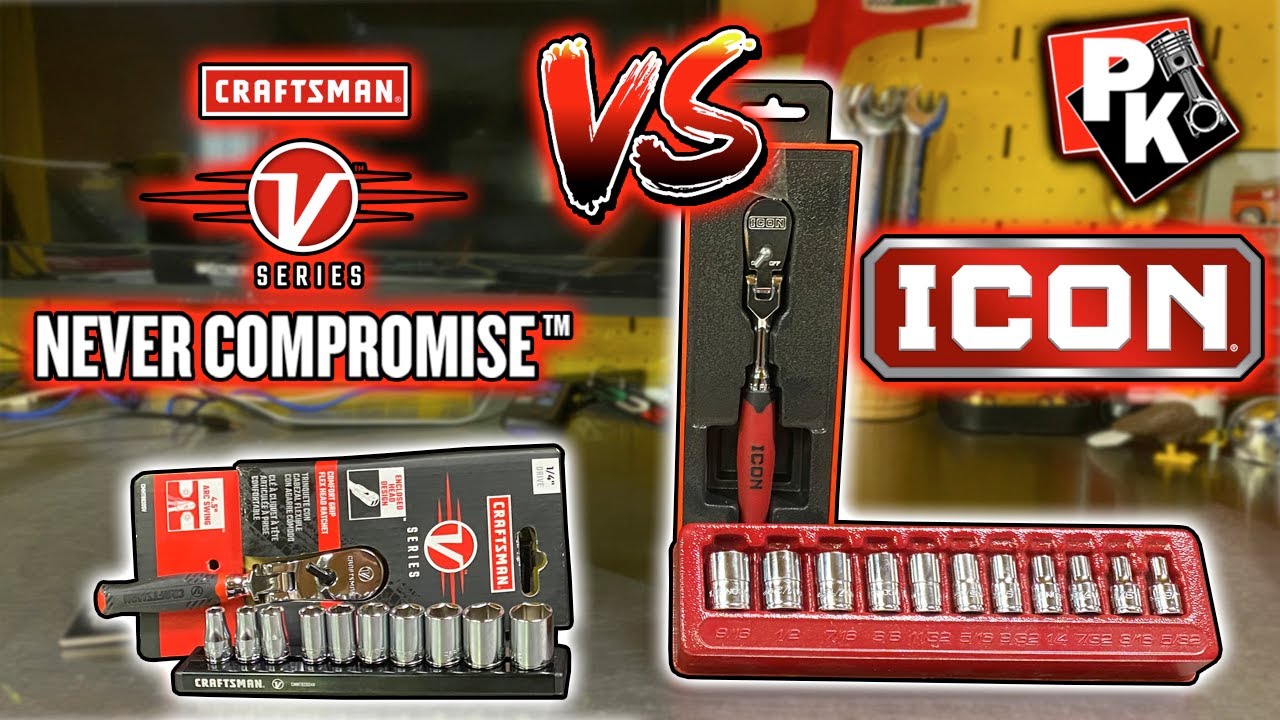 Icon VS Craftsman V Series!!! Which is BETTER #harborfreight #tools #craftsman #toolreviews #snapon