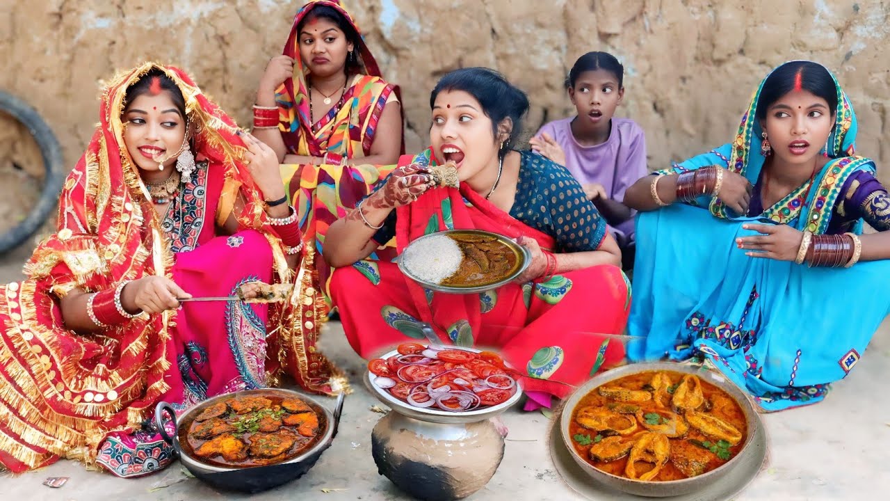 जीभचटोरीन सास/ देखिए बहू मछली-मुर्गा बनाकर सास को खिलाती है तो जेठानी का जलन,khushboo comedy video