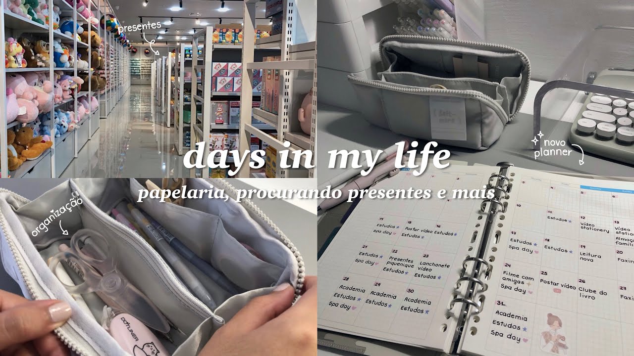 days in my life 🎧 | papelaria, procurando presentes e mais