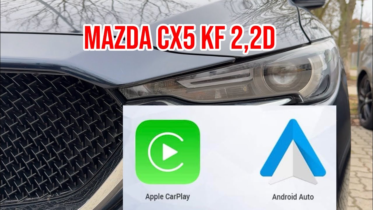 Mazda CX5 KF установка CarPlay 